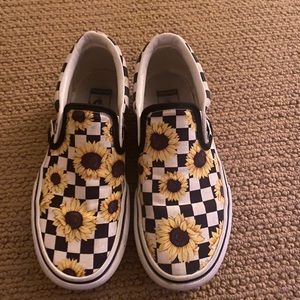 Sunflower vans size 6.5